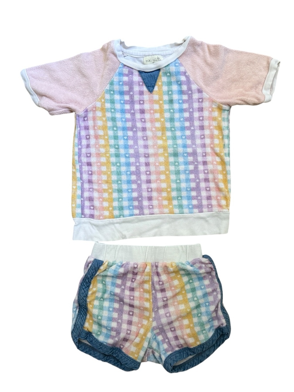 Kids' Miki Miette Multicolor Shorts Set